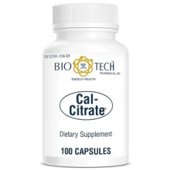 Кальцій цитрат, Cal-Citrate Bio-Tech, 100 капсул