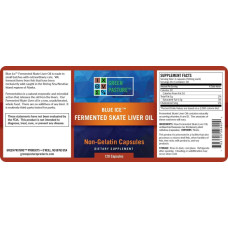 Ферментована олія печінки скату, Green Pasture Fermented Skate Liver Oil, 2 упаковки по 120 капсул