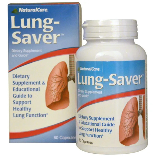 Вільне дихання, Lung-Saver, Natural Care, 60 капсул