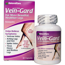 Ультра защита вен, Vein-Gard, Natural Care, для мужчин и женщин, 60 капсул
