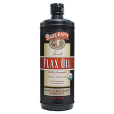 Лляна олія, Barlean's Fresh Flax Oil, органічна, 946 мл.
