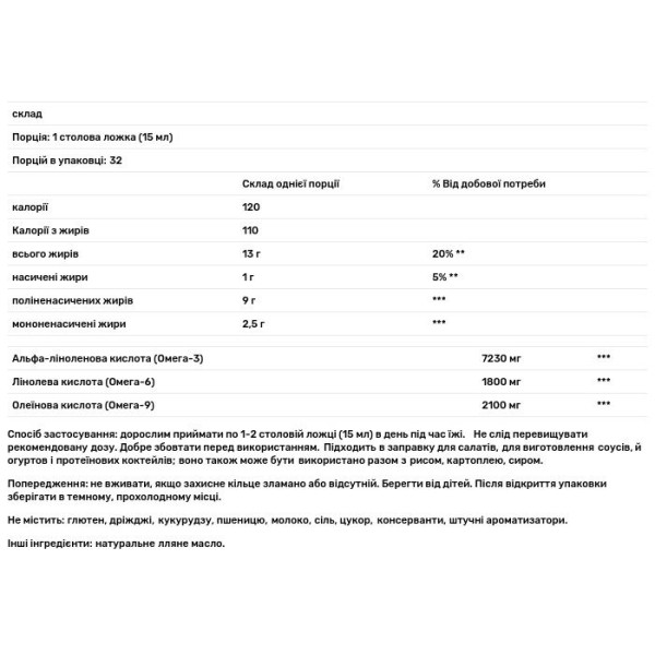 Льняна олія, Organic, Lignan Flax Oil, Barlean's, лігнан, органік, 473 мл