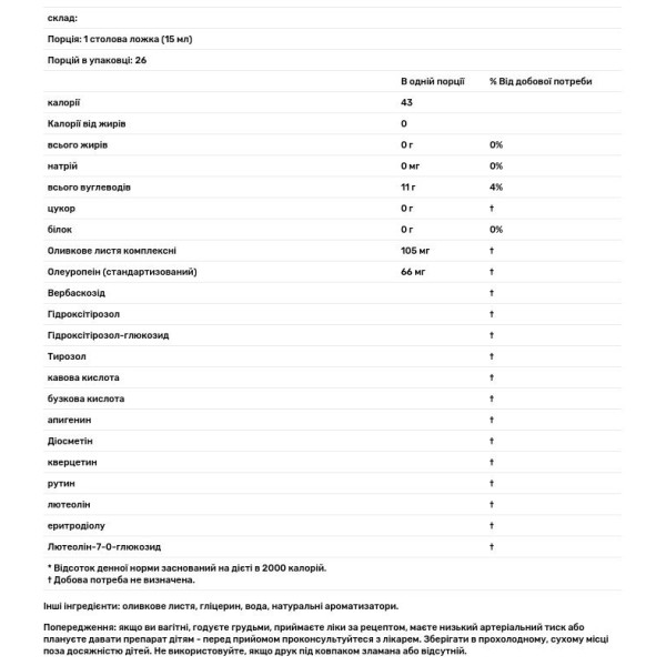 Екстракт листя оливи, Olive Leaf Complex, Barlean's, комплекс поживних речовин, м'ятний смак, 454 г.
