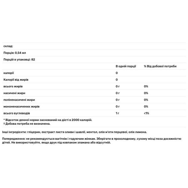 Екстракт листя оливи Olive Leaf Complex, Barlean's, спрей для горла, 45 мл.