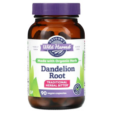 Кульбаба, Oregons Wild Harvest Dandelion Root, корінь, 90 веганських капсул