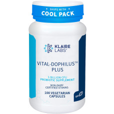 Пробіотик 100 капсул, Klaire Labs Vital-Dophilus Plus, додаткова інформація