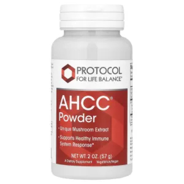 Підтримка імунітету, AHCC® Powder, Protocol for Life Balance, 57 г