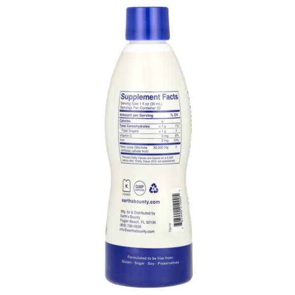 Сік Ноні, Noni Juice, Earth Bounty, органічний, 946 мл.