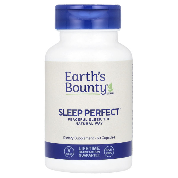 Спокійний сон, Sleep Perfect, Earth's Bounty, 60 капсул