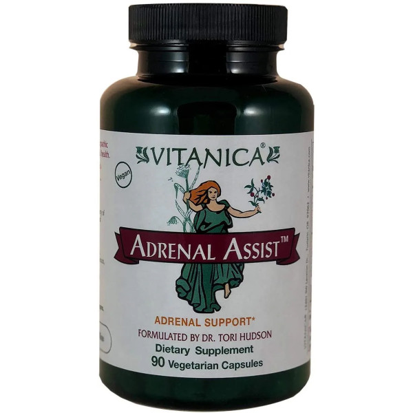 Підтримка наднирників, Adrenal Assist, Vitanica, 90 капсул