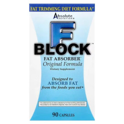 Жиросжигатель, Absolute Nutrition FBlock, оригинальная формула, 90 капсул
