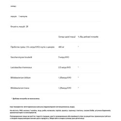 Пробіотик 10 млрд КУО, Klaire Labs ABx Support, 28 капсул