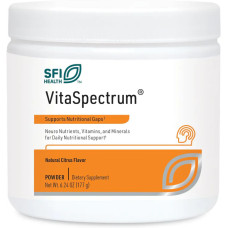 Мультивітаміни та мінерали для дітей, без заліза та міді, VitaSpectrum, Klaire Labs, цитрусовий смак, 171 г.