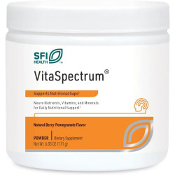 Мультивітаміни та мінерали для дітей без заліза та міді, ягідно-гранатовий смак, Klaire Labs VitaSpectrum, 171 г