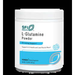 L-глютамин 351 г, Klaire Labs L-Glutamine, спортивное питание
