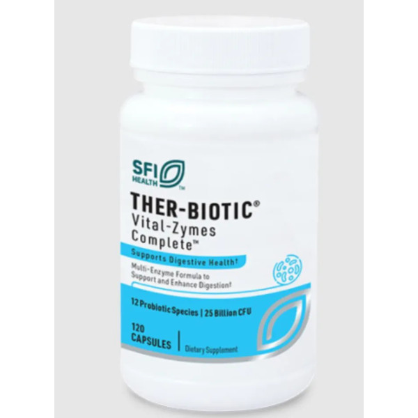 Ензими, Vital-Zymes Complete, Klaire Labs, 120 капсул