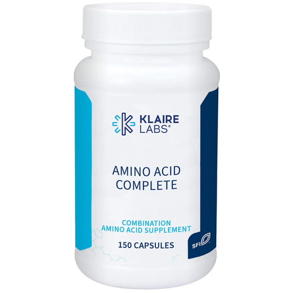 Амінокислоти комплекс, Amino Acid Complete, Klaire Labs, 150 капсул