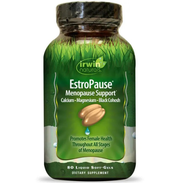 Підтримка при менопаузі, EstroPause, Irwin Naturals, 80 гелевих капсул