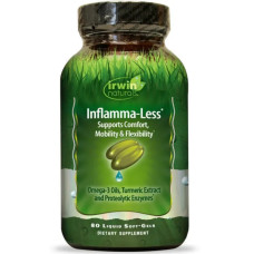 Протизапальний комплекс, Irwin Naturals Inflamma-Less, 80 гелевих капсул