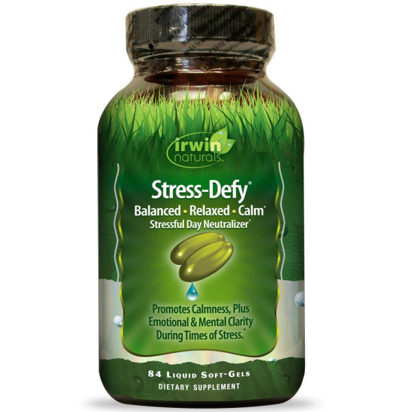Формула від стресу, Stress-Defy, Irwin Naturals, 84 капсули