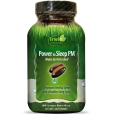 Здоровый сон, Power to Sleep PM, Irwin Naturals, 60 капсул