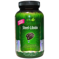 Репродуктивне здоров'я чоловіків, Steel-Libido, Irwin Naturals, 150 капсул