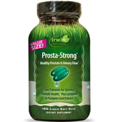 Поддержка простаты и мочеиспускания, Prosta-Strong Irwin Naturals, 180 гелевых капсул
