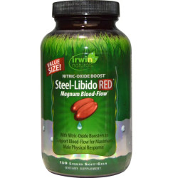 Репродуктивне здоров'я чоловіків 150, Irwin Naturals Steel-Libido RED, 60 капсул