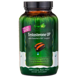 Підтримка тестостерону для чоловіків, Irwin Naturals Testosterone UP, 120 гелеві капсули