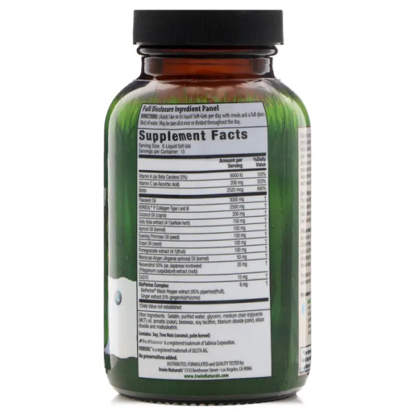 Колаген для краси, Collagen Beauty, Irwin Naturals, 80 кап.