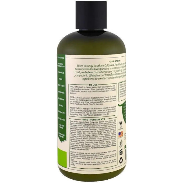 Кондиціонер антивіковий, Age-Defying Conditioner, Petal Fresh, масло виноградних кісточок і оливкова олія, 475 мл