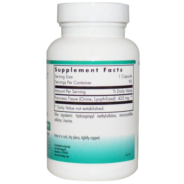 Підшлункова залоза (овеча), Pancreas, Nutricology, 90 кап.