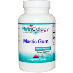 Мастикова смола, Mastic Gum Nutricology, 120 вегетаріанських капсул