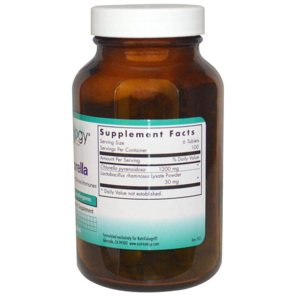 Хлорела (King Chlorella), Nutricology, 600 таблеток