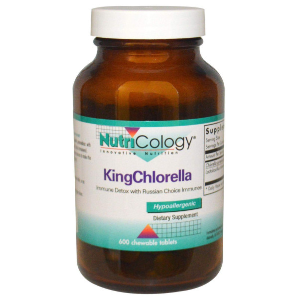 Хлорела (King Chlorella), Nutricology, 600 таблеток