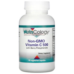 Витамин C 500 с ягодными полифенолами, Nutricology Vitamin C 500 with Berry Polyphenols, 90 капсул