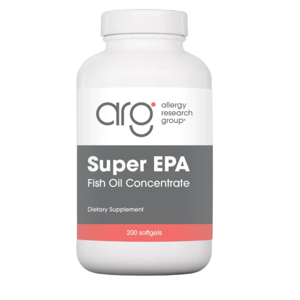 Риб'ячий жир концентрований, Super EPA Fish Oil, Allergy Research Group, 200 гелевих капсул