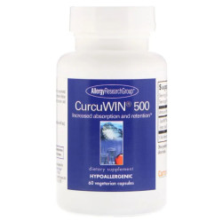 Куркувін 500 мг, Allergy Research Group CurcuWin 500, 60 капсул