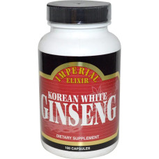 Корейська біла женьшень, Korean White Ginseng Imperial Elixir, 100 капсул