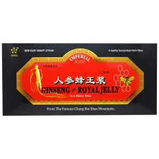 Женьшень та маточне молочко, Ginseng and Royal Jelly Imperial Elixir, 30 пляшечок по 10 мл