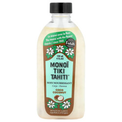 Масло для тела кокосовое, Coconut Oil Monoi Tiare Tahiti, для смягчения кожи, 120 мл