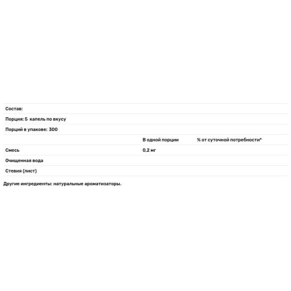 Стевия (вкус лимона), Liquid Stevia, Wisdom Natural, сладкие капли, 60 мл