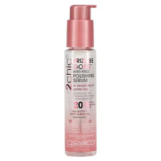 Сыворотка для волос против пушистости, Giovanni 2chic Frizz Be Gone Anti Frizz Polishing Serum, масло ши и сладкого миндаля, 81 мл