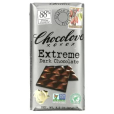 Темний шоколад 88% какао, Dark Chocolate Chocolove, 90 г
