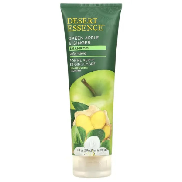 Шампунь для волосся (яблуко, імбир), Shampoo, Desert Essence, Organics, 237 мл