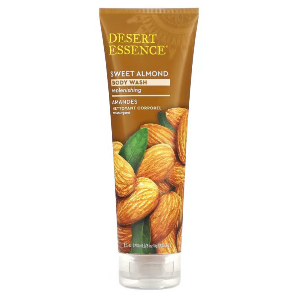 Гель для душу, мигдаль, Body Wash, Desert Essence, відновлюючий, 237 мл