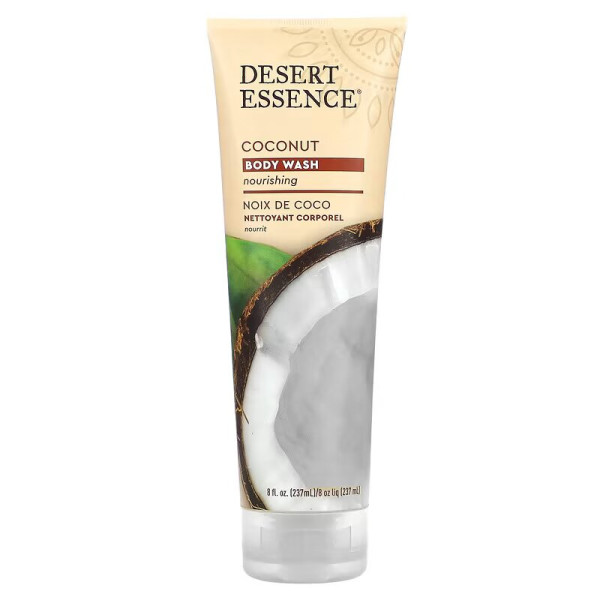 Гель для душу, Body Wash, Desert Essence, кокос, 237 мл