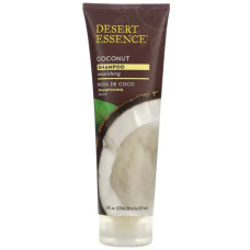Шампунь для волос (кокос), Desert Essence Shampoo, питательный, 237 мл.