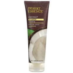 Шампунь для волос (кокос), Desert Essence Shampoo, живильний, 237 мл.