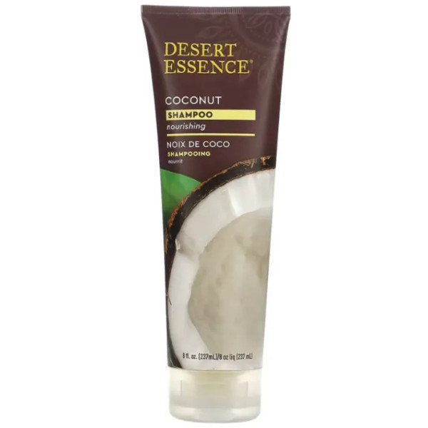 Шампунь для волос (кокос), Shampoo, Desert Essence, питательный, 237 мл